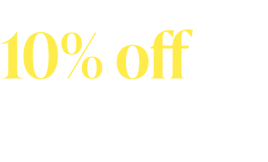 10% off first order