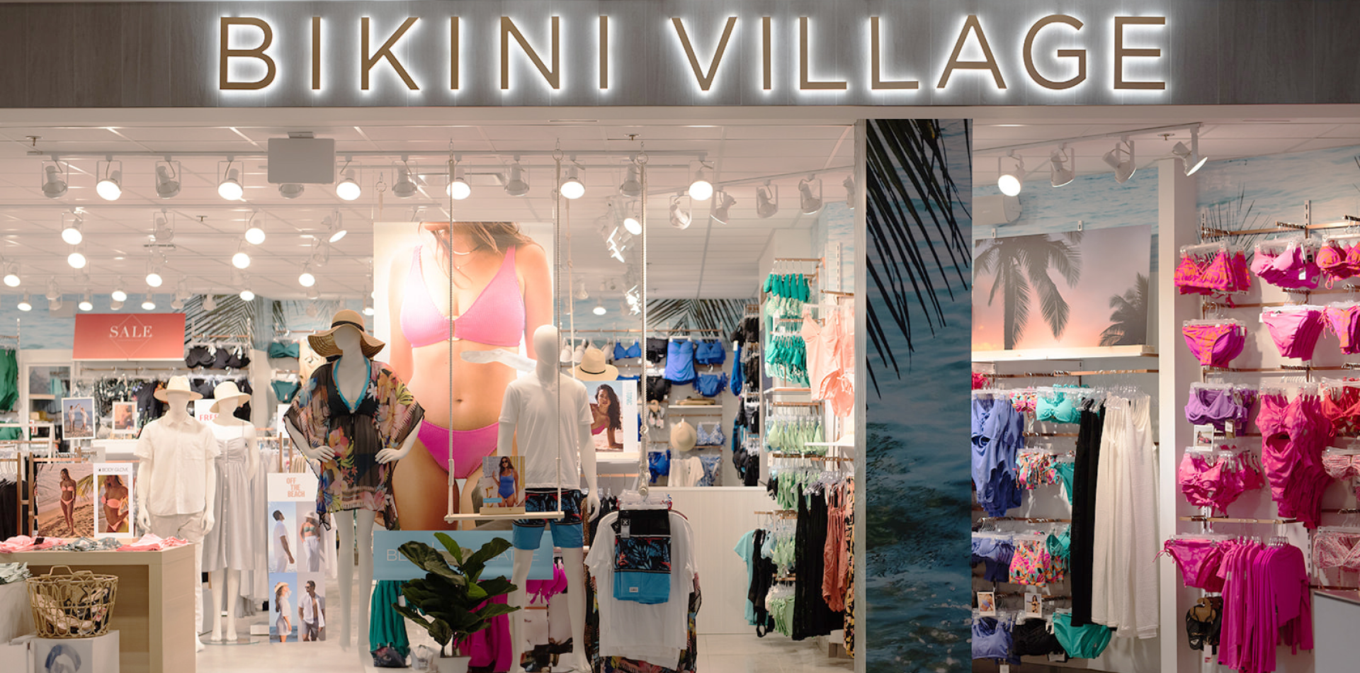 Bikini Village store at Aberdeen Mall in Kamloops, British Columbia