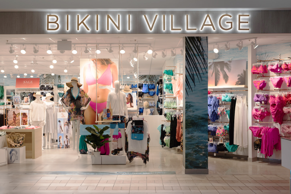 Bikini Village store at Aberdeen Mall in Kamloops, British Columbia