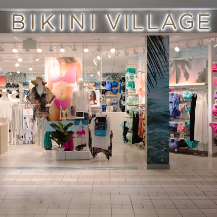 Bikini Village store at Aberdeen Mall in Kamloops, British Columbia