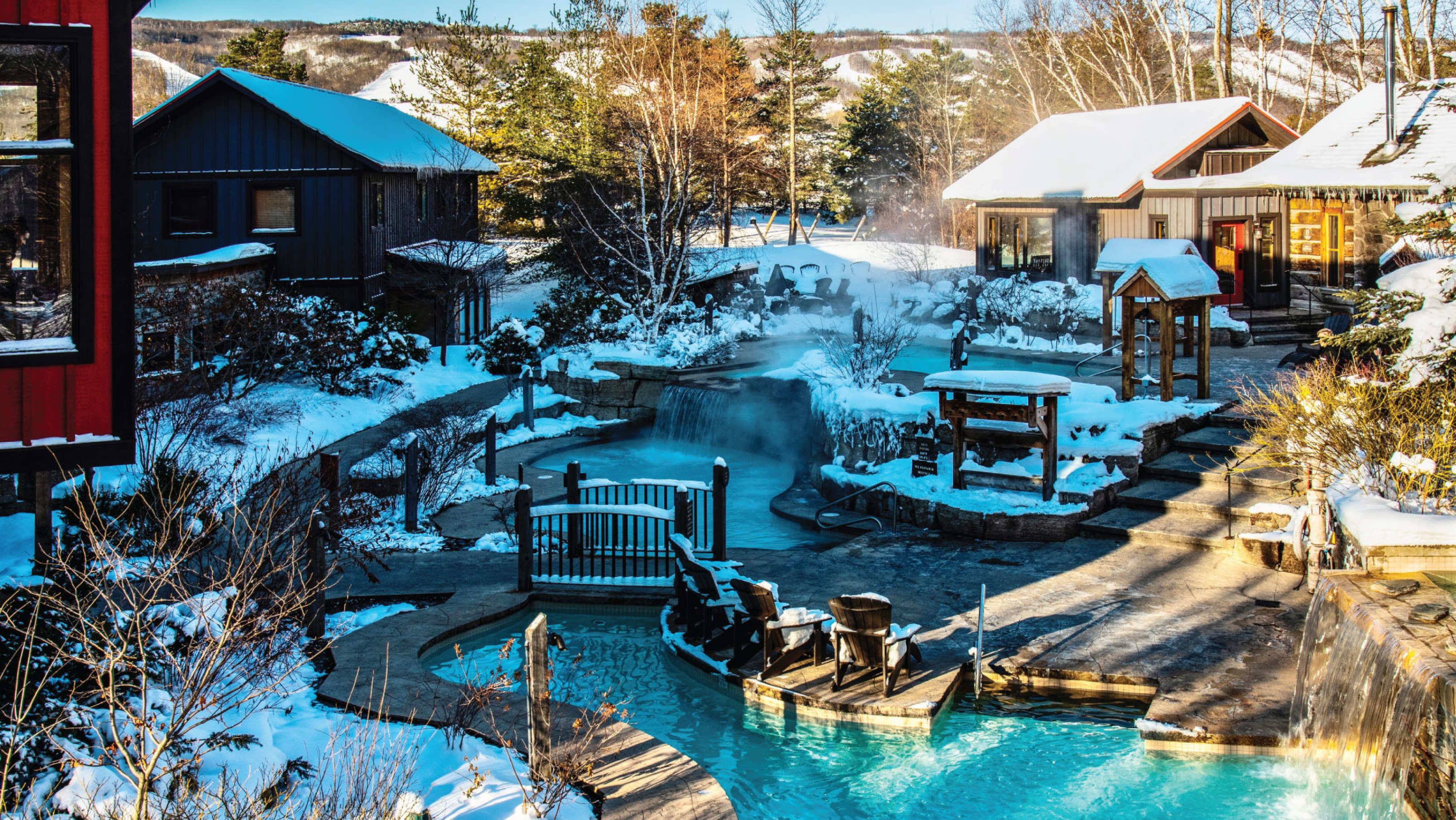 Lounge at the Elora Mill Hotel and Spa