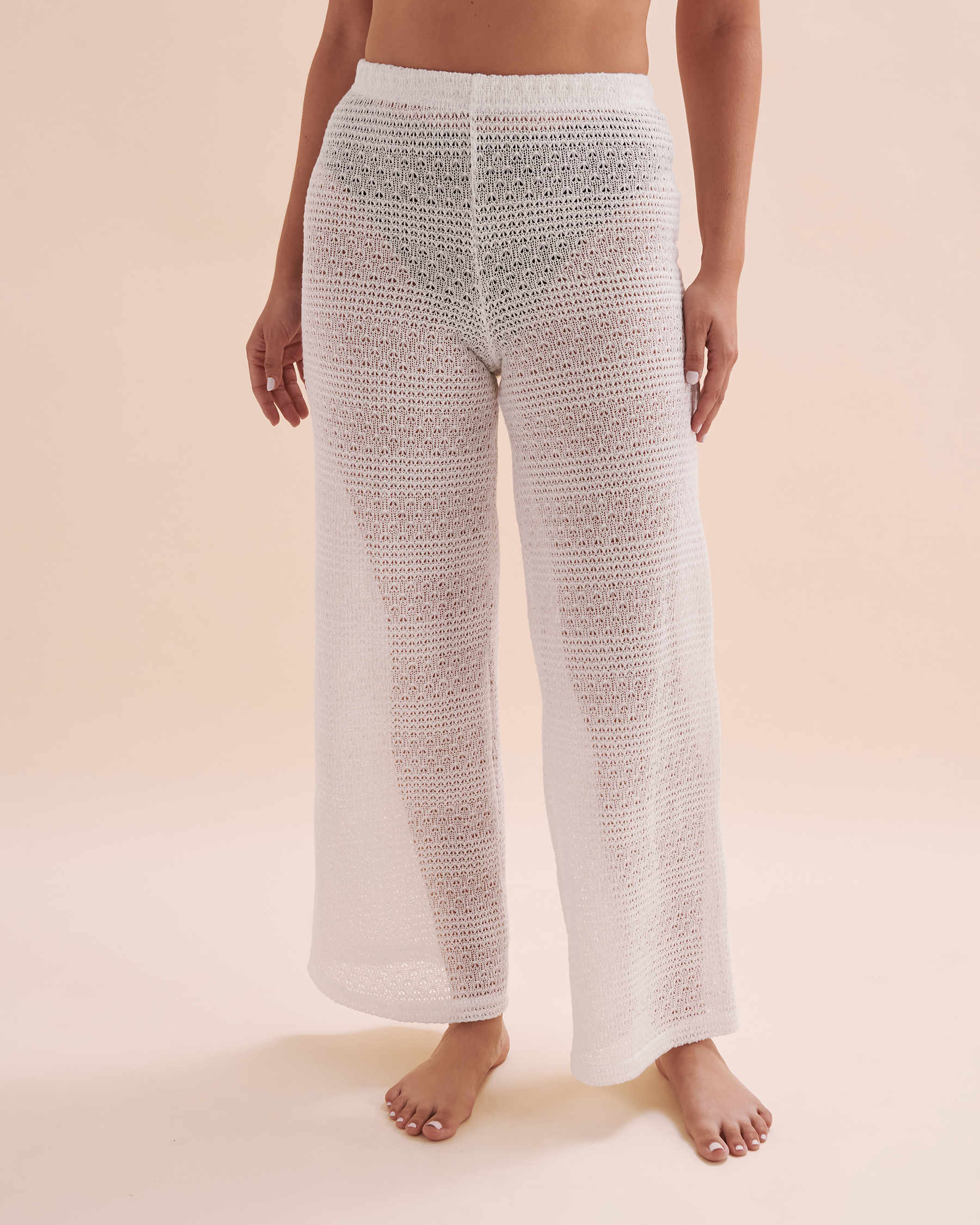 COVER ME Moroccan Crochet Pants Cream/Off White 25027025 - View1