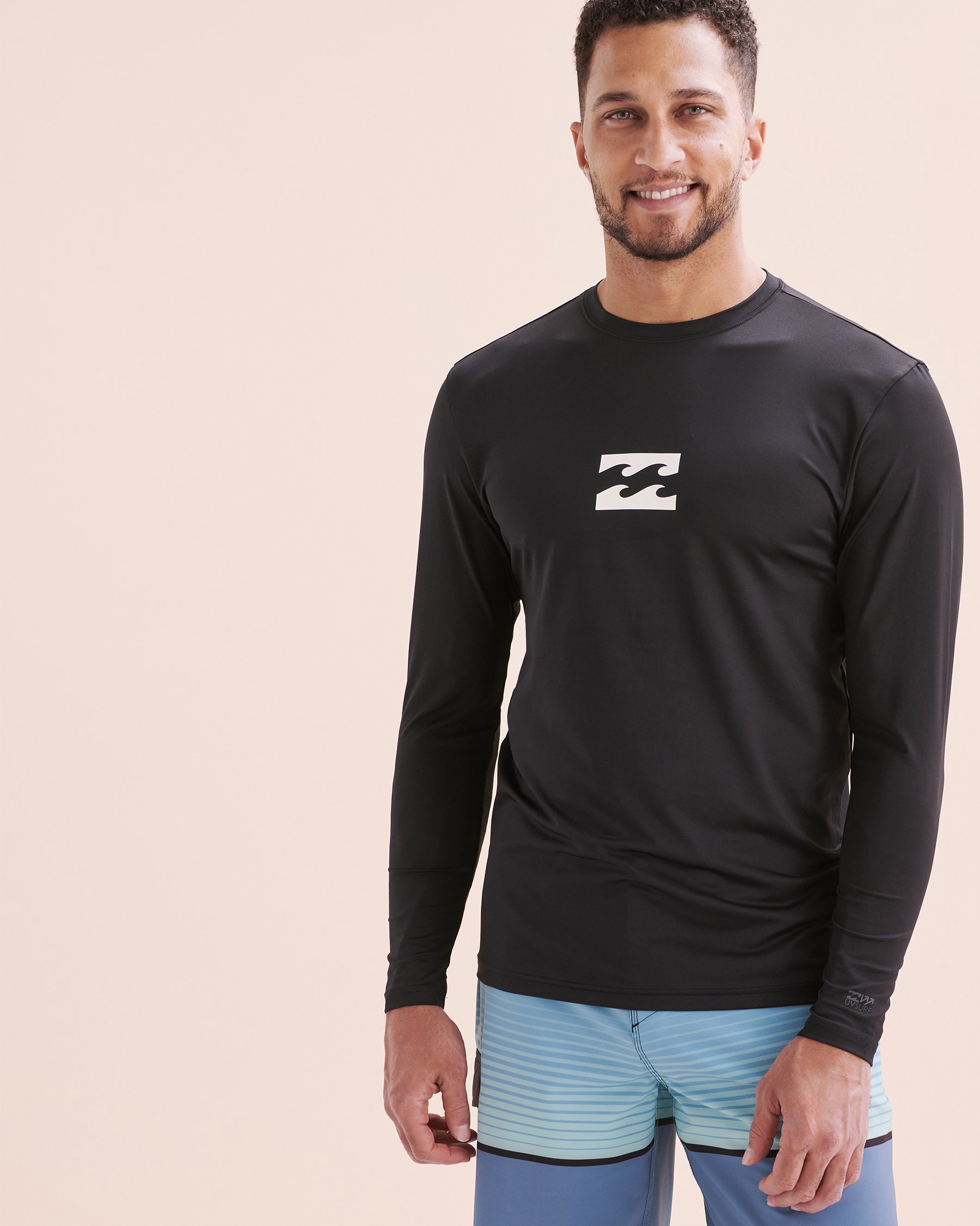 BILLABONG All Day Wave Long Sleeve Rashguard Black 24A030400 - View1