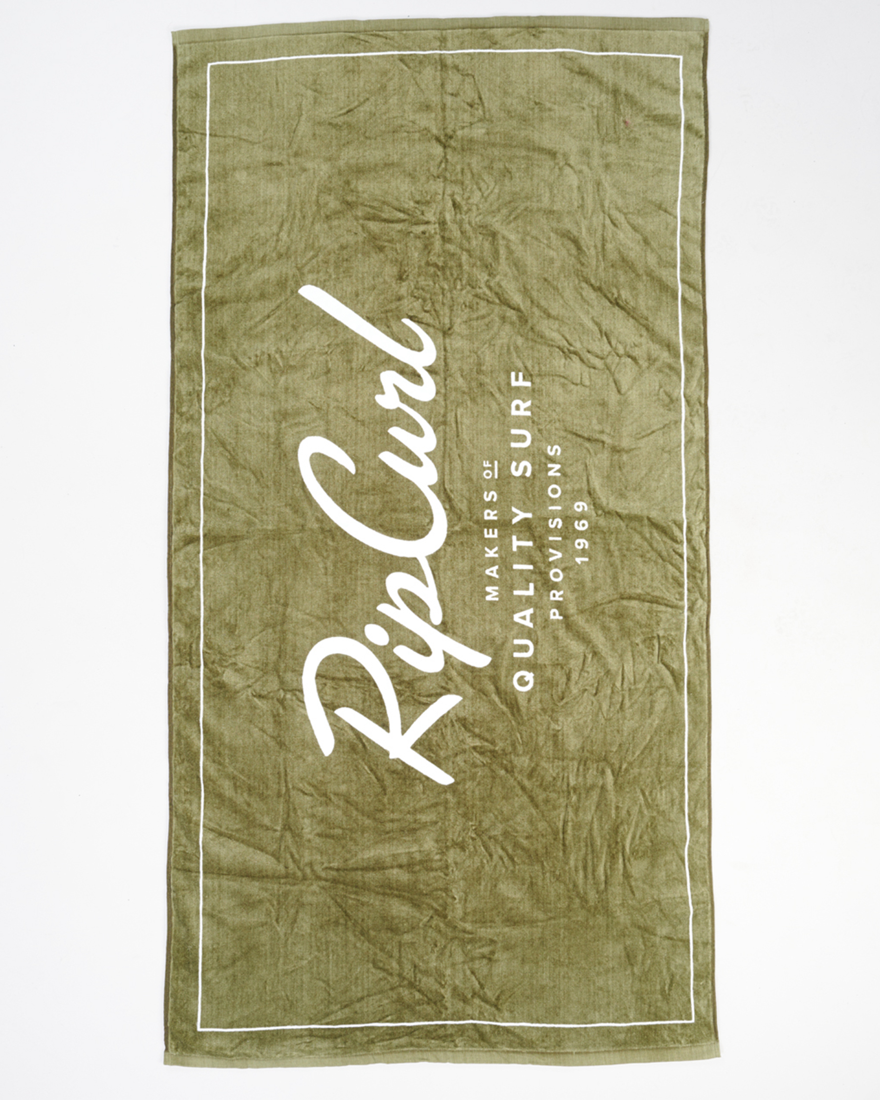 RIP CURL Premium Beach Towel - Olive | Bikini Village